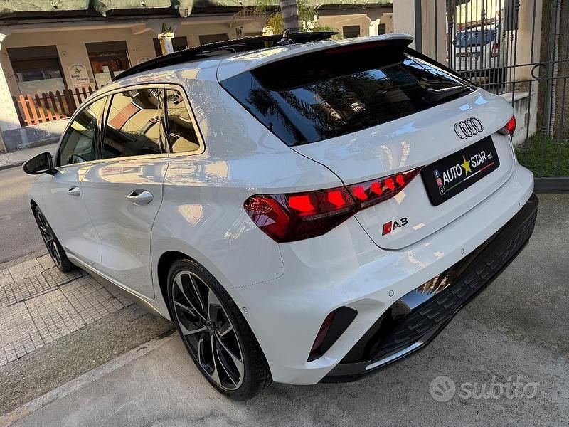 Usata Audi A3 S-Line 150 CV (110 kW) 2024 Bianco Berlina