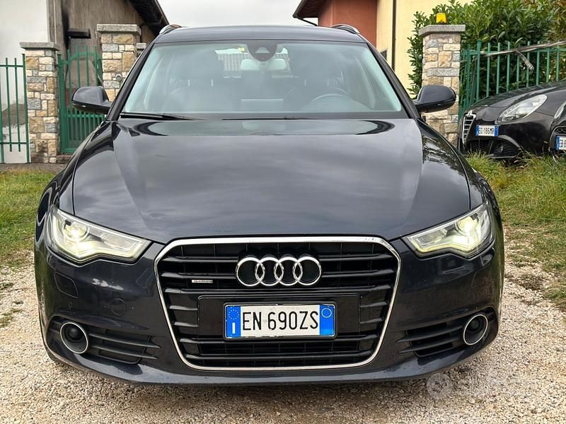 Usata Audi A6 Ambiente 245 CV (180 kW) 2012 Blu Berlina