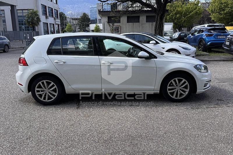 Usata VW Golf VII Highline 115 CV (84 kW) 2019 Bianco Berlina