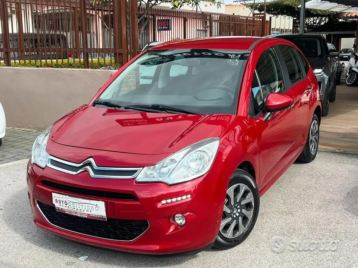 Usata Citroën C3 82 CV (60 kW) 2016 Rosso Utilitaria