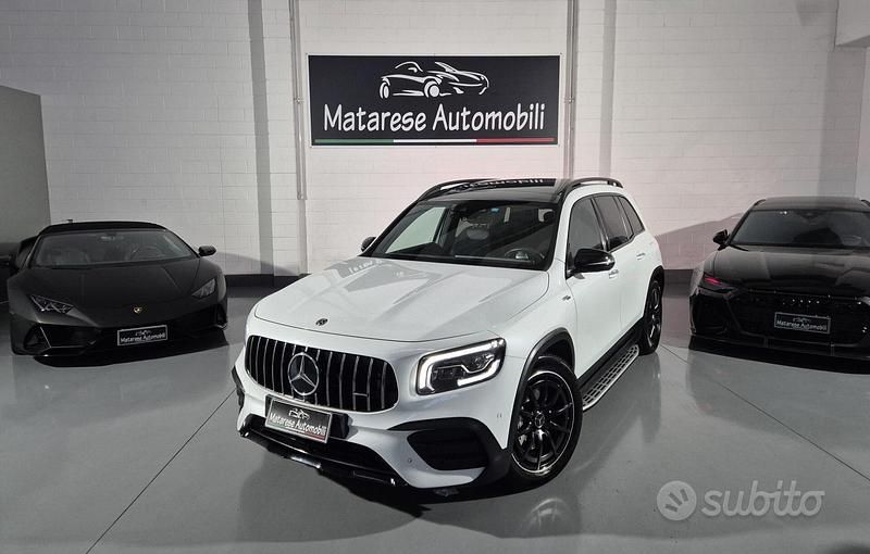 Usata Mercedes GLB35 AMG 306 CV (225 kW) 2021 Bianco SUV