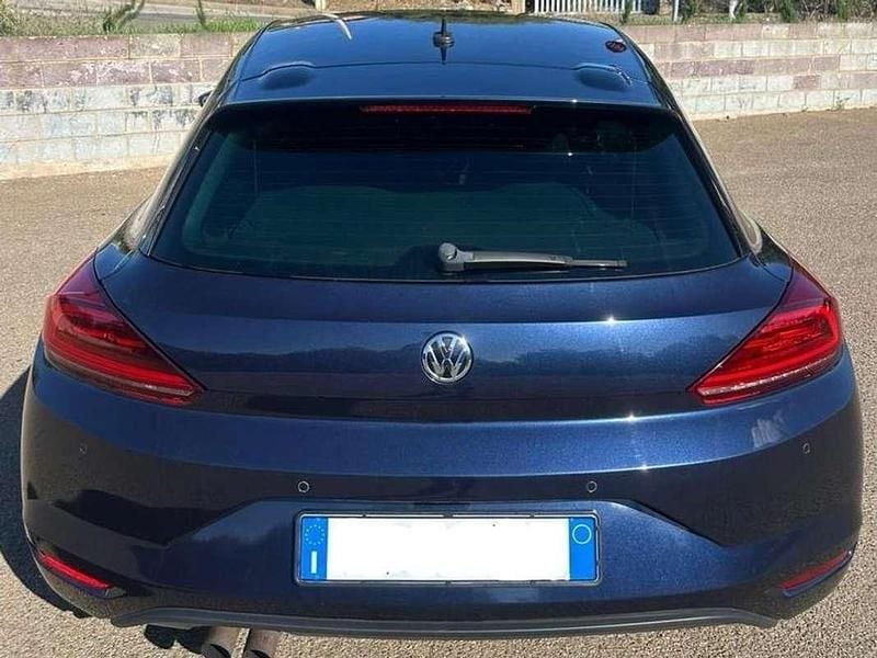 Usata VW Scirocco GT 179 CV (131 kW) 2015 Blu/azzurro Coupé
