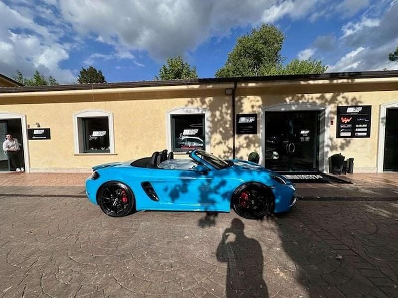 Usata Porsche 718 Boxster GTS 366 CV (269 kW) 2019 Blu/azzurro Cabrio