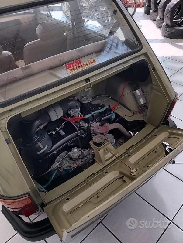 Usata Fiat 126 24 CV (17 kW) 1982 Verde Utilitaria