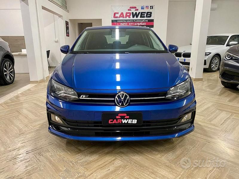 Usata VW Polo Highline 80 CV (58 kW) 2021 Blu Berlina