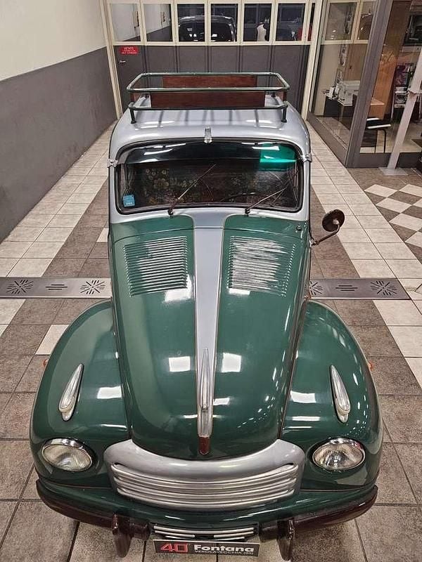 Usata Fiat Topolino 1950 Verde Utilitaria