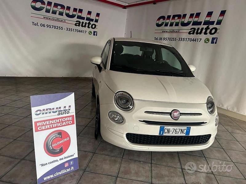 Usata Fiat 500 Club 70 CV (51 kW) 2022 Bianco pastello Utilitaria