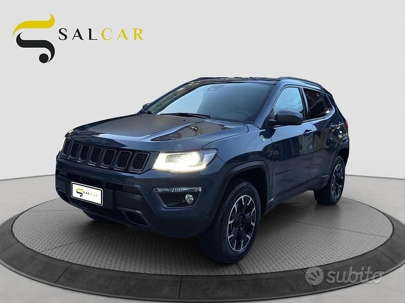 Blu Usata 2021 Jeep Compass Trailhawk SUV | 16.490 € (Super prezzo) - Immagine 1/4