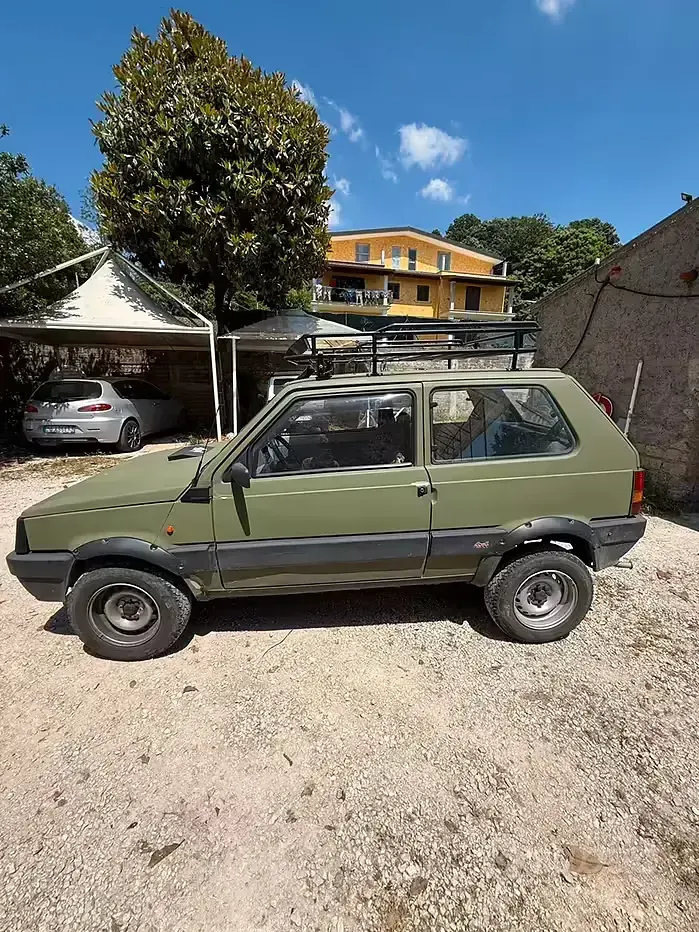 Usata Fiat Panda 4x4 50 CV (36 kW) 1987 Verde Utilitaria
