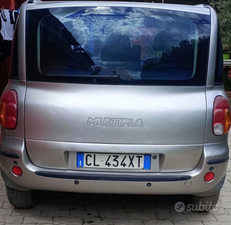 Usata Fiat Multipla 120 CV (88 kW) 2009 Grigio Monovolume