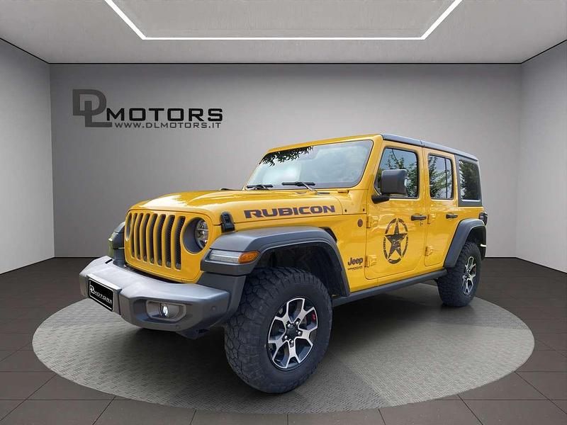 Usata Jeep Wrangler Rubicon 272 CV (200 kW) 2020 Giallo SUV