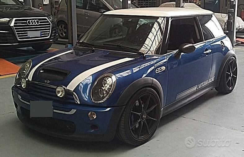 Usata Mini Cooper S 170 CV (125 kW) 2005 Blu Utilitaria