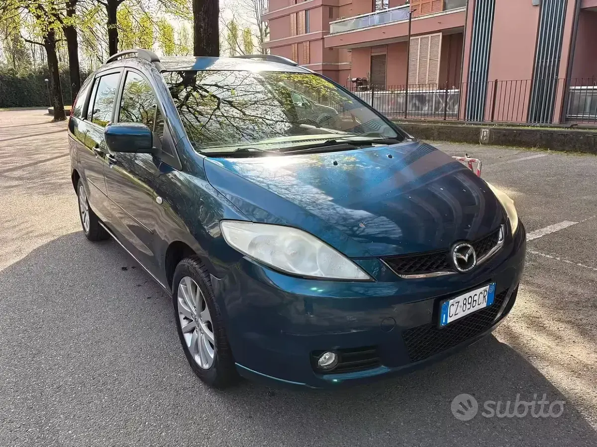 Usata Mazda 5 116 CV (85 kW) 2005 Blu Monovolume