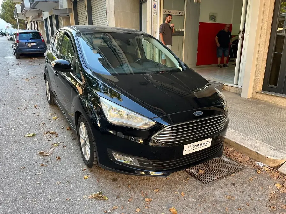 Usata Ford C-MAX Titanium 120 CV (88 kW) 2016 Nero Monovolume
