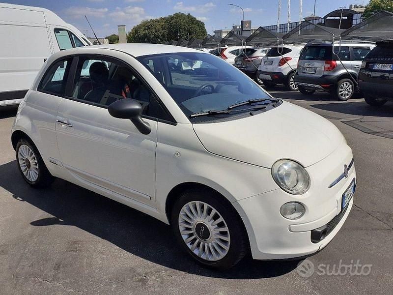 Usata Fiat 500 85 CV (62 kW) 2011 Bianco Berlina