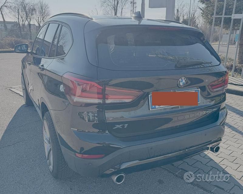 Usata BMW X1 Advantage 150 CV (110 kW) 2020 Nero SUV
