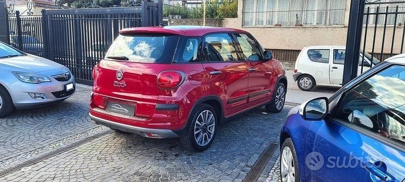 Usata Fiat 500L Cross 120 CV (88 kW) 2019 Rosso Monovolume
