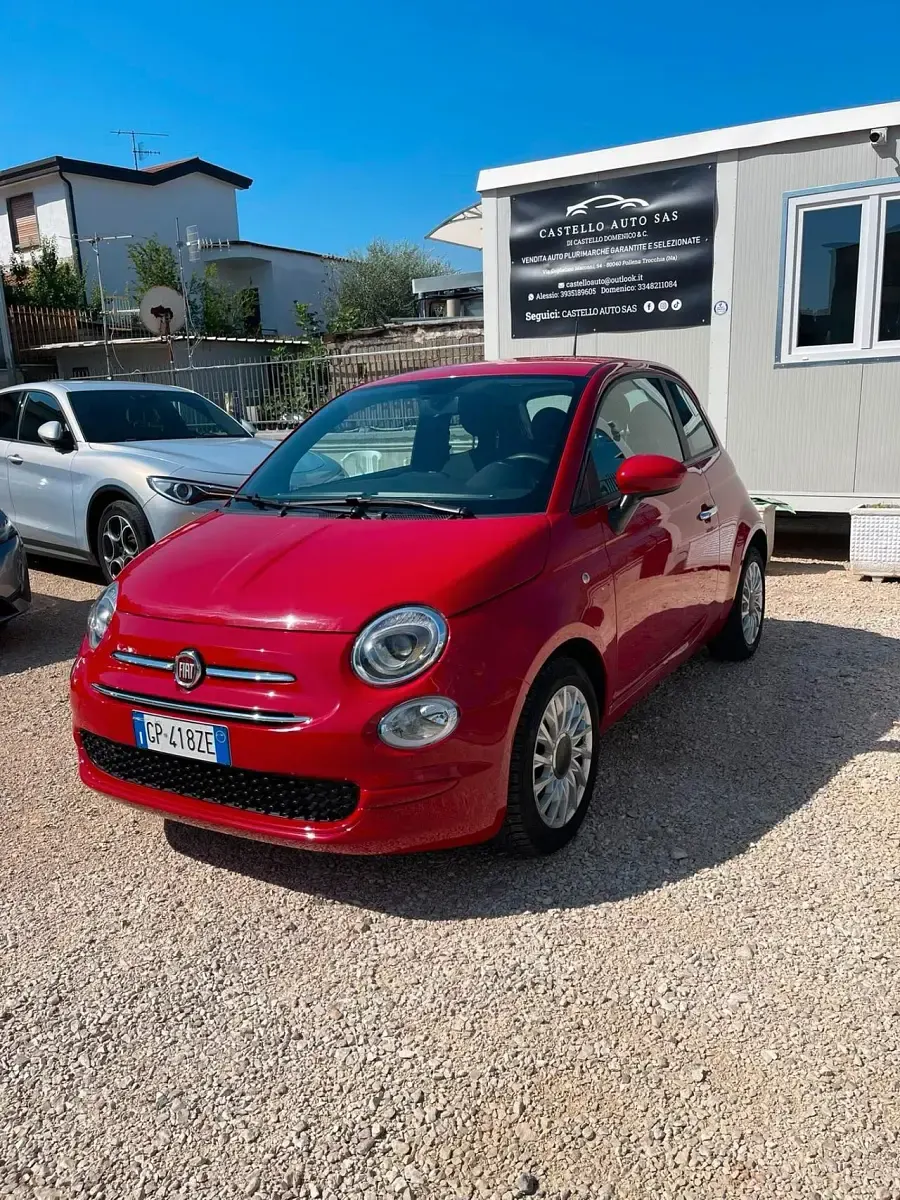Usata Fiat 500 69 CV (50 kW) 2023 Rosso Berlina