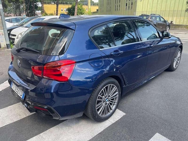 Usata BMW 114 Advantage 95 CV (69 kW) 2018 Blu/azzurro Utilitaria