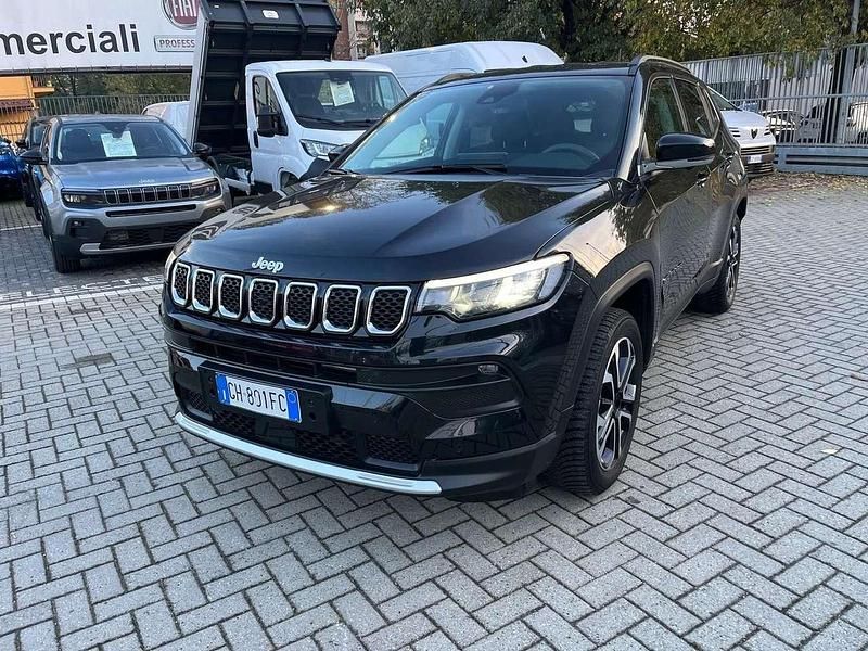 Nero Usata 2021 Jeep Compass Limited SUV | 20.490 € (Buon prezzo) - Immagine 1/4