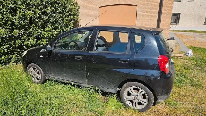 Usata Chevrolet Aveo 2009 Nero Utilitaria