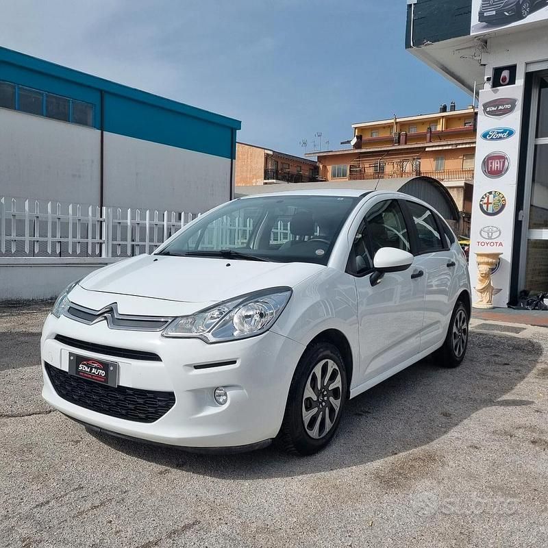 Usata Citroën C3 Live 68 CV (50 kW) 2016 Bianco Berlina