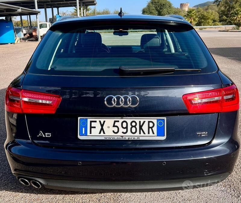 Usata Audi A6 163 CV (119 kW) 2013 Blu/azzurro Station wagon