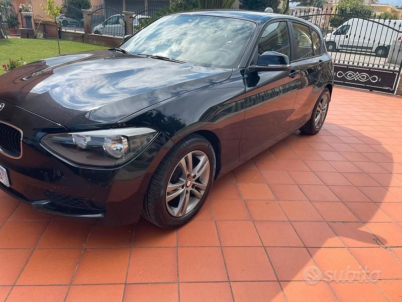 Usata BMW 116 Efficient Dynamics 115 CV (84 kW) 2014 Nero Utilitaria