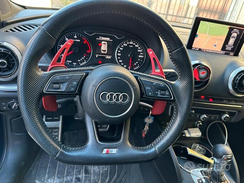 Usata Audi A3 S-Line 116 CV (85 kW) 2019 Blu Berlina
