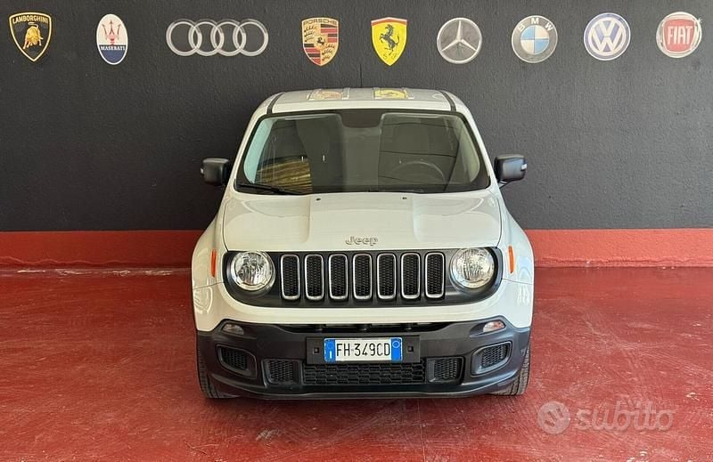 Usata Jeep Renegade Sport 95 CV (69 kW) 2016 Bianco SUV