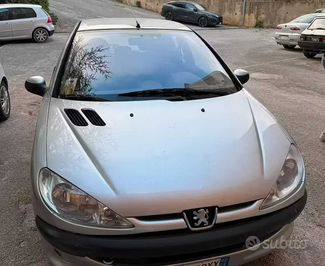 Usata Peugeot 206 2002 Grigio Utilitaria