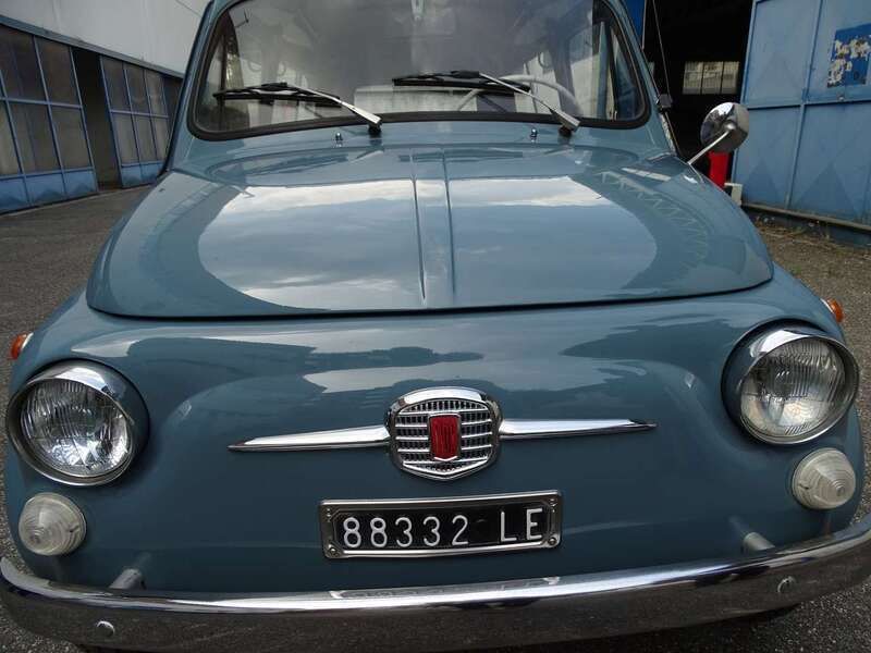 Usata Fiat 500 24 CV (17 kW) 1967 Blu/azzurro Utilitaria