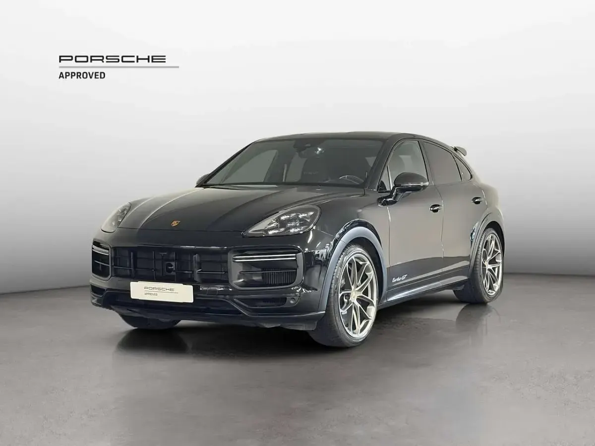Usata Porsche Cayenne Turbo Coupe 640 CV (470 kW) 2023 Nero cromite Coupé