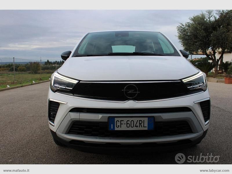 Bianco Usata 2021 Opel Crossland S SUV | 12.990 € (Buon prezzo) - Immagine 1/4