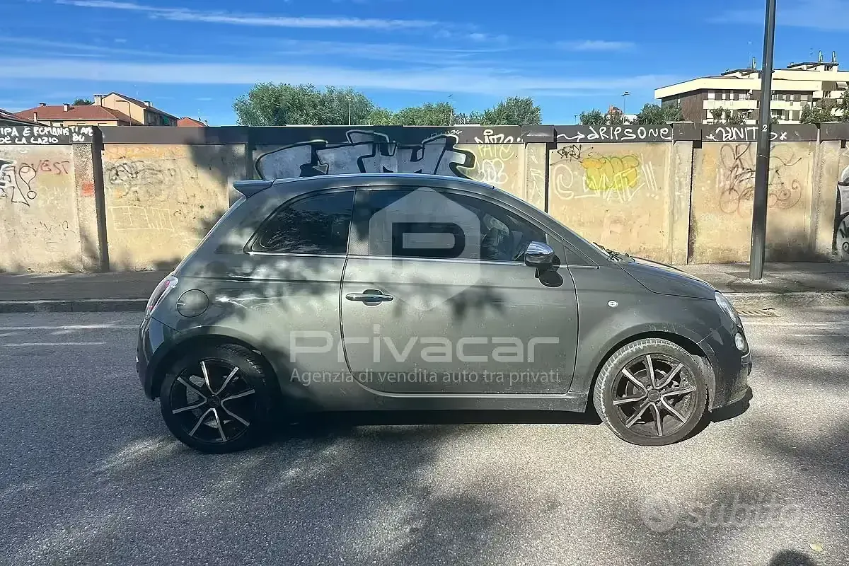 Usata Fiat 500 Lounge 69 CV (50 kW) 2013 Grigio Utilitaria