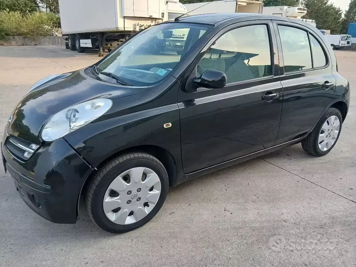Usata Nissan Micra 80 CV (58 kW) 2008 Nero Berlina