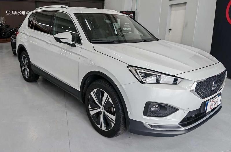 Usata Seat Tarraco XCELLENCE 150 CV (110 kW) 2021 Bianco SUV