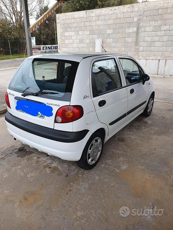Usata Chevrolet Matiz 51 CV (37 kW) 2003 Bianco Utilitaria
