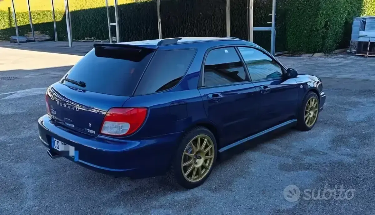 Usata Subaru Impreza 218 CV (160 kW) 2001 Blu Station wagon
