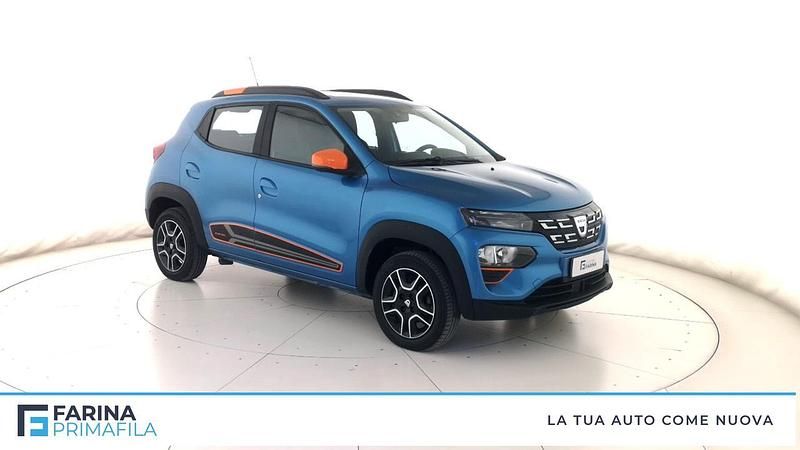 Begagnad Dacia Spring Comfort Plus 18 kW (25 HK) 2022 Blå Halvkombi