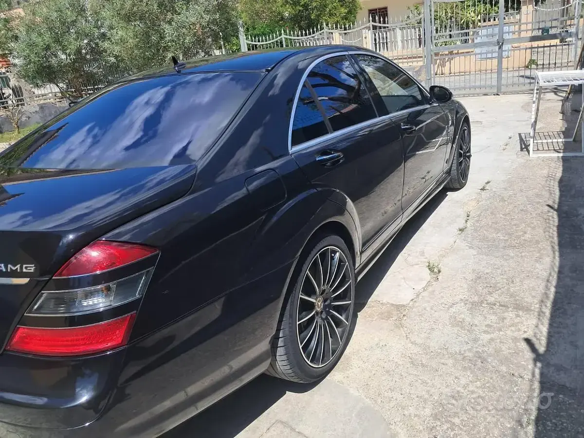 Usata Mercedes S63 AMG 525 CV (386 kW) 2008 Nero Berlina