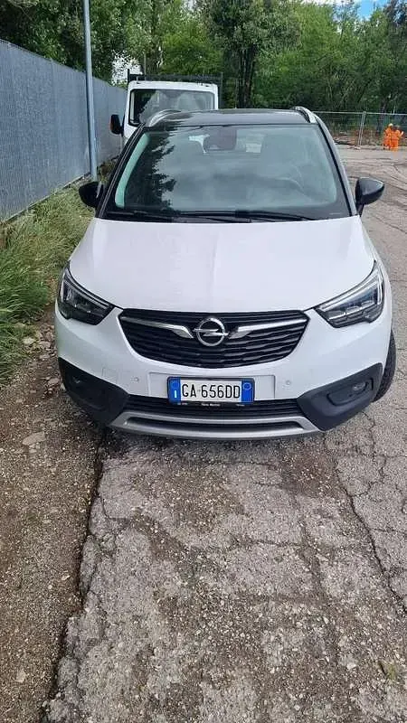 Usata Opel Crossland X S 102 CV (75 kW) 2020 Bianco SUV