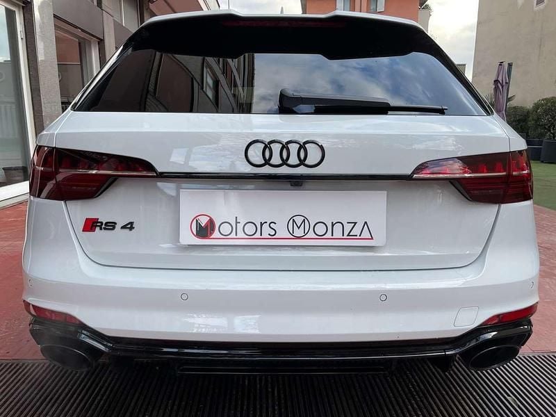 Usata Audi RS4 Ambiente 450 CV (330 kW) 2020 Bianco Station wagon