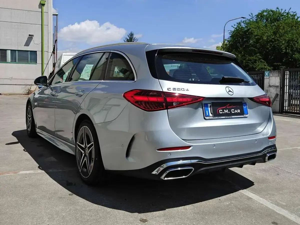 Usata Mercedes C220 Premium 200 CV (147 kW) 2022 Argento Station wagon