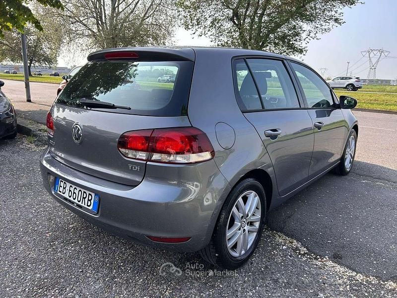 Usata VW Golf VI Highline 105 CV (77 kW) 2010 Grigio Utilitaria