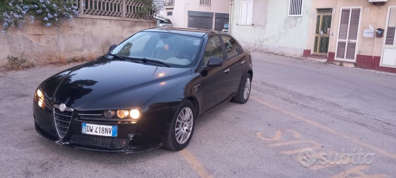 Usata Alfa Romeo 159 150 CV (110 kW) 2008 Nero Berlina
