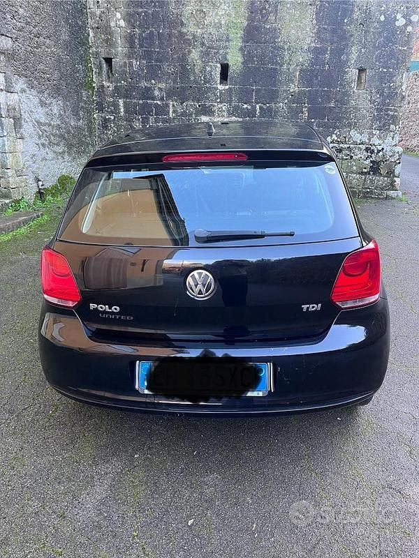 Usata VW Polo 90 CV (66 kW) 2011 Nero Utilitaria