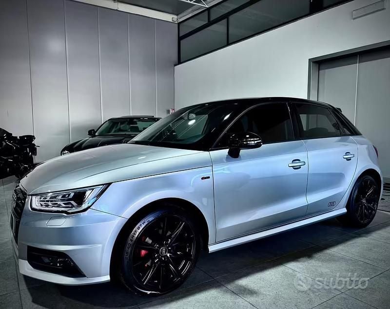 Usata Audi A1 S-Line 90 CV (66 kW) 2018 Grigio Berlina