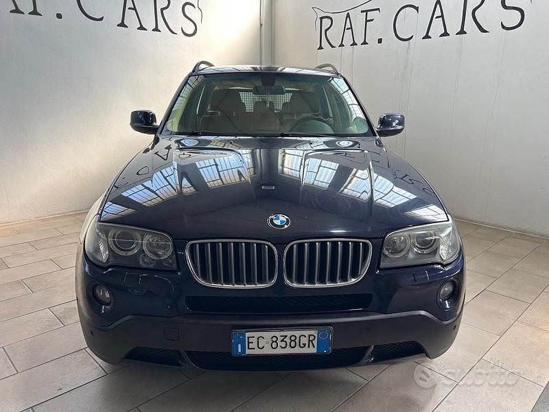 Usata BMW X3 Efficient Dynamics 176 CV (129 kW) 2010 Blu SUV