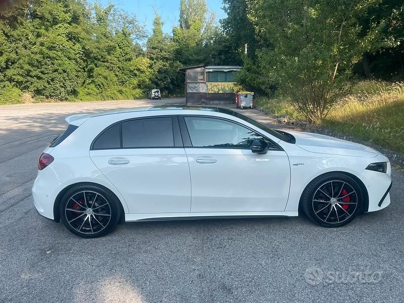 Usata Mercedes A35 AMG 306 CV (225 kW) 2023 Bianco Berlina
